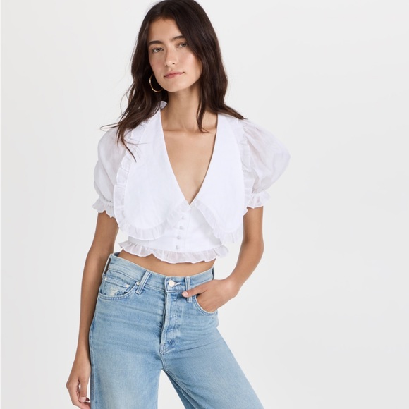 Joslin Lulu Linen Ramie Blouse - Picture 1 of 6